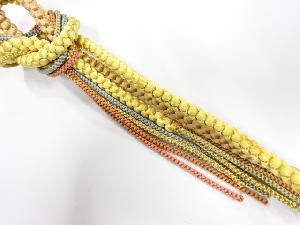 正絹　手組帯締め